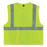 ergodyne® GloWear 8263FRHL Class 2 FR Safety Economy Hook/Loop Vest, Modacrylic Mesh/Cotton, 2XLa/3XL, Lime, Ships in 1-3 Business Days (EGO21867) Each