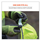 ergodyne® GloWear 8930 Hi-Vis Baseball Cap, Polyester, One Size Fits Most, Lime, Ships in 1-3 Business Days (EGO23239) Each