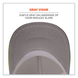 ergodyne® GloWear 8931 Reflective Stretch-Fit Hat, Cotton/Polyester, Small/Medium, Hi-Vis Lime, Ships in 1-3 Business Days (EGO23241) Each