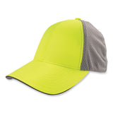 ergodyne® GloWear 8931 Reflective Stretch-Fit Hat, Cotton/Polyester, Small/Medium, Hi-Vis Lime, Ships in 1-3 Business Days (EGO23241) Each