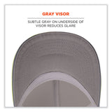 ergodyne® GloWear 8931 Reflective Stretch-Fit Hat, Cotton/Polyester, Ergodyne Logo, Large/XL, Hi-Vis Lime, Ships in 1-3 Business Days (EGO23242) Each