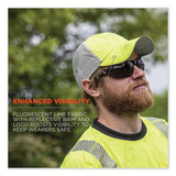 ergodyne® GloWear 8933 Reflective Snapback Hat, Cotton/Polyester, One Size Fits Most, Hi-Vis Lime, Ships in 1-3 Business Days (EGO23245) Each