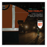 ergodyne® GloWear 8283BK Class 2 Lightweight Performance Hi-Vis T-Shirt, Polyester, Large, Orange, Ships in 1-3 Business Days (EGO23514) Each