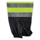 ergodyne® GloWear 8910BK Class E Hi-Vis Pants with Black Bottom, Polyester, 4X-Large/5X-Large, Lime, Ships in 1-3 Business Days (EGO23959) Each
