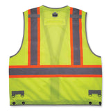 ergodyne® GloWear 8231TVK Class 2 Hi-Vis Tool Tethering Safety Vest Kit, Polyester, 4X-Large/5X-Large, Lime, Ships in 1-3 Business Days (EGO24189) Each