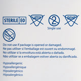 Curity™ Adhesive Strip 1 X 3 Inch Plastic Rectangle Sheer Sterile (915648_CS) 3600/CS