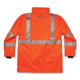 ergodyne® GloWear 8385 Class 3 Hi-Vis 4-in-1 Jacket, 2X-Large, Orange, Ships in 1-3 Business Days (EGO24376) Each