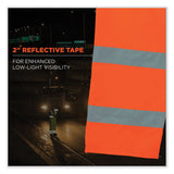 ergodyne® GloWear 8915 Class E Hi-Vis Rain Pants, 4X-Large, Orange, Ships in 1-3 Business Days (EGO24418) Each