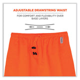 ergodyne® GloWear 8915 Class E Hi-Vis Rain Pants, 5X-Large, Orange, Ships in 1-3 Business Days (EGO24419) Each