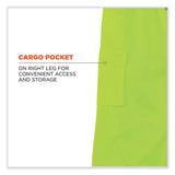 ergodyne® GloWear 8915 Class E Hi-Vis Rain Pants, 3X-Large, Lime, Ships in 1-3 Business Days (EGO24427) Each