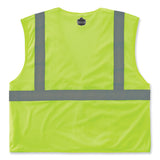 ergodyne® GloWear 8210HL-S Single Size Class 2 Economy Mesh Vest, Polyester, 3X-Large, Lime, Ships in 1-3 Business Days (EGO24527) Each