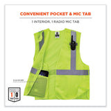 ergodyne® GloWear 8215BA-S Single Size Class 2 Economy Breakaway Mesh Vest, Polyester, X-Small, Lime, Ships in 1-3 Business Days (EGO24541) Each