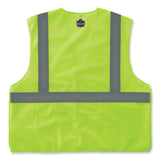 ergodyne® GloWear 8215BA-S Single Size Class 2 Economy Breakaway Mesh Vest, Polyester, Small, Lime, Ships in 1-3 Business Days (EGO24542) Each
