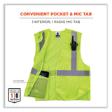 ergodyne® GloWear 8215BA-S Single Size Class 2 Economy Breakaway Mesh Vest, Polyester, Small, Lime, Ships in 1-3 Business Days (EGO24542) Each