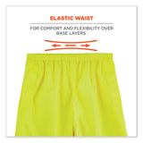ergodyne® GloWear 8916 Class E Lightweight Hi-Vis Rain Pants, 2X-Large, Lime, Ships in 1-3 Business Days (EGO25346) Each