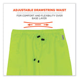 ergodyne® GloWear 8915BK Class E Hi-Vis Rain Pants Black Bottom, Small, Lime, Ships in 1-3 Business Days (EGO25422) Each