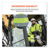 ergodyne® GloWear 8915BK Class E Hi-Vis Rain Pants Black Bottom, X-Large, Lime, Ships in 1-3 Business Days (EGO25425) Each