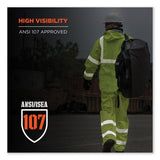 ergodyne® GloWear 8376K Lightweight HV Rain Suit, X-Large, Lime, Ships in 1-3 Business Days (EGO25435) Each