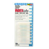Redi-Tag® Legal Index Tabs, Customizable: Handwrite Only, 1/5-Cut, White, 1" Wide, 104/Pack (RTG31000) Box of 104