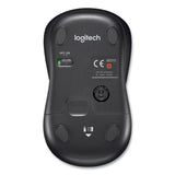 Logitech® M310 Wireless Mouse, 2.4 GHz Frequency/30 ft Wireless Range, Left/Right Hand Use, Silver/Black (LOG910001675) Each