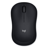 Logitech® M185 Wireless Mouse, 2.4 GHz Frequency/30 ft Wireless Range, Left/Right Hand Use, Black (LOG910002225) Each