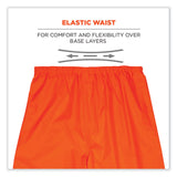 ergodyne® GloWear 8916 Class E Lightweight Hi-Vis Rain Pants, 4X-Large, Orange, Ships in 1-3 Business Days (EGO25448) Each