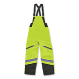 ergodyne® GloWear 8928 Class E Hi-Vis Insulated Bibs, X-Large, Lime, Ships in 1-3 Business Days (EGO25525) Each