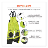 ergodyne® GloWear 8928 Class E Hi-Vis Insulated Bibs, X-Large, Lime, Ships in 1-3 Business Days (EGO25525) Each