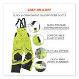 ergodyne® GloWear 8928 Class E Hi-Vis Insulated Bibs, 3X-Large, Lime, Ships in 1-3 Business Days (EGO25527) Each