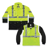 ergodyne® GloWear 8388 Class 3/2 Hi-Vis Thermal Jacket Kit, Medium, Lime, Ships in 1-3 Business Days (EGO25533) Each