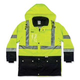 ergodyne® GloWear 8388 Class 3/2 Hi-Vis Thermal Jacket Kit, 4X-Large, Lime, Ships in 1-3 Business Days (EGO25538) Each