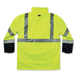 ergodyne® GloWear 8388 Class 3/2 Hi-Vis Thermal Jacket Kit, 4X-Large, Lime, Ships in 1-3 Business Days (EGO25538) Each