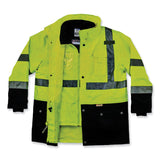 ergodyne® GloWear 8388 Class 3/2 Hi-Vis Thermal Jacket Kit, 5X-Large, Lime, Ships in 1-3 Business Days (EGO25539) Each