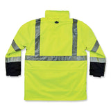 ergodyne® GloWear 8388 Class 3/2 Hi-Vis Thermal Jacket Kit, 5X-Large, Lime, Ships in 1-3 Business Days (EGO25539) Each