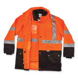 ergodyne® GloWear 8388 Class 3/2 Hi-Vis Thermal Jacket Kit, 3X-Large, Orange, Ships in 1-3 Business Days (EGO25557) Each