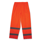 ergodyne® GloWear 8916 Class E Lightweight Hi-Vis Rain Pants, Medium, Orange, Ships in 1-3 Business Days (EGO25443) Each