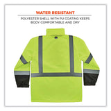 ergodyne® GloWear 8384 Class 3 Hi-Vis Quilted Thermal Parka, 4X-Large, Lime, Ships in 1-3 Business Days (EGO25568) Each