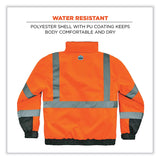 ergodyne® GloWear 8377 Class 3 Hi-Vis Quilted Bomber Jacket, Orange, Small, Ships in 1-3 Business Days (EGO25612) Each