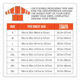 ergodyne® GloWear 8377 Class 3 Hi-Vis Quilted Bomber Jacket, Orange, Small, Ships in 1-3 Business Days (EGO25612) Each