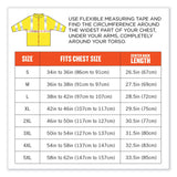 ergodyne® GloWear 8377 Class 3 Hi-Vis Quilted Bomber Jacket, Lime, Small, Ships in 1-3 Business Days (EGO25622) Each