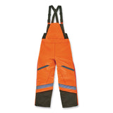 ergodyne® GloWear 8928 Class E Hi-Vis Insulated Bibs, X-Large, Orange, Ships in 1-3 Business Days (EGO25635) Each