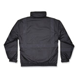 ergodyne® GloWear 8377EV Non-Certified Hi-Vis Quilted Bomber Jacket, Black, Large, Ships in 1-3 Business Days (EGO25644) Each