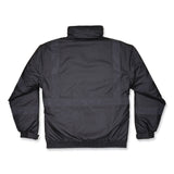 ergodyne® GloWear 8377EV Non-Certified Hi-Vis Quilted Bomber Jacket, Black, 4X-Large, Ships in 1-3 Business Days (EGO25648) Each