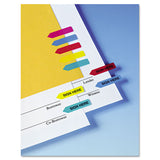 Redi-Tag® Mini Arrow Page Flags, "Sign Here", Blue/Mint/Red/Yellow, 126 Flags/Pack (RTG72020) Pack of 126