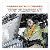 ergodyne® GloWear 8004 Hi-Vis Seat Belt Cover, 6" x 18.5", Orange, Ships in 1-3 Business Days (EGO29041) Each
