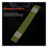 ergodyne® GloWear 8004 Hi-Vis Seat Belt Cover, 6" x 18.5", Lime, Ships in 1-3 Business Days (EGO29043) Each