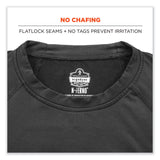 ergodyne® N-Ferno 6435 Midweight Long Sleeve Base Layer Shirt, Medium, Black, Ships in 1-3 Business Days (EGO40203) Each