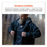 ergodyne® N-Ferno 6435 Midweight Long Sleeve Base Layer Shirt, Large, Black, Ships in 1-3 Business Days (EGO40204) Each