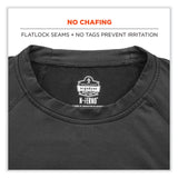 ergodyne® N-Ferno 6435 Midweight Long Sleeve Base Layer Shirt, 3X-Large, Black, Ships in 1-3 Business Days (EGO40207) Each