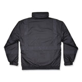 ergodyne® GloWear 8377EV Non-Certified Hi-Vis Quilted Bomber Jacket, Black, 5X-Large, Ships in 1-3 Business Days (EGO25649) Each